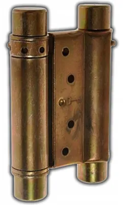 Produktbild von Pendelscharnier für Innentüren 100mm verzinkt goldfarben