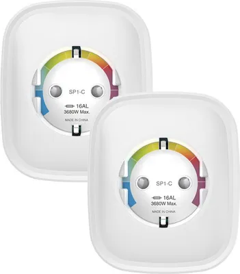 Image de Prise intelligente Gosund SP1-HE Wi-Fi 16 A, lot de 2 (HomeKit)