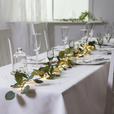 Produktbild von Star Trading Eucalyptus, Leichte Dekorationskette, Braun, Kupfer, Grün, Ambiente, IP20, 6 h, 18 h