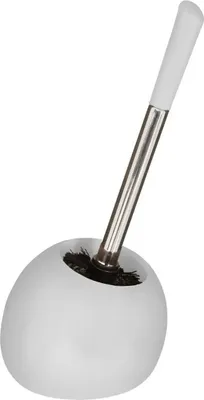 Produktbild von 5five Toilettenburste mit Halter - weis matt - Keramik - 36 cm