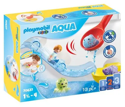 Produktbild von 3 Aqua 70637 Fangspaß mit Meerestierchen Badewannenspielzeug für Kleinkinder Mit schwimmfähigen Fischen Erstes Spielzeug für Kinder ab 4 Jahre