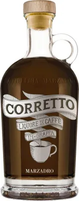 Produktbild von Marzadro Corretto Kaffeelikör mit Grappa 0,7 L