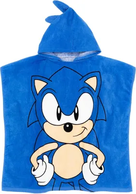 Produktbild von Sonic The Hedgehog - Poncho NS6934 (Einheitsgröße) (Blau)