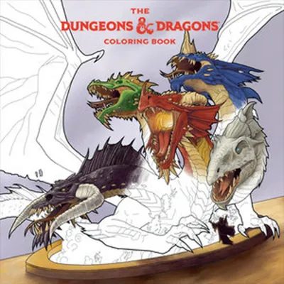 Obrázok produktu pre The Dungeons & Dragons Coloring Book