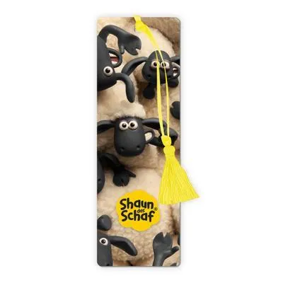 Produktbild von Trötsch Shaun das Schaf 3D-Lesezeichen Schafe Lesezeichen Lentikular