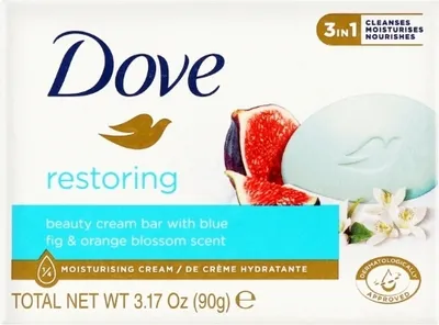 Immagine prodotto di Dove, Go fresh restore, barretta detergente cremosa, 100g