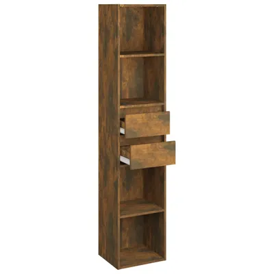 Produktbild von "im Sonderangebot"Bücherregal - CLORIS - Standregal - Robust und langlebig - Räuchereiche 36x30x171 cm Holzwerkstoff - DEMöbel7212589