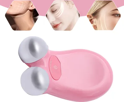 Image de Micro-courant pour le visage Massage des yeux et du visage Anti-rides Raffermissement de la peau Anti-âge Gel de beauté Cinq vitesses sélectionnables