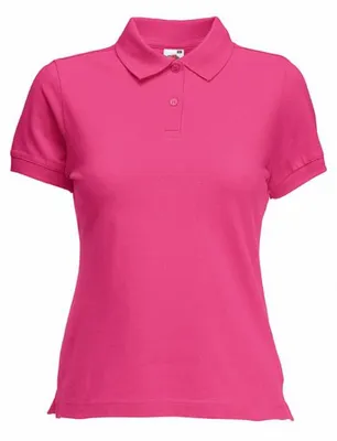Produktbild von Damen-Poloshirt, Kurzarm - FOL POLO /W - fuchsia - Größe XL