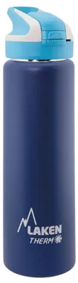 Obrázok produktu pre Termoska Laken Summit z nerezovej ocele, objem 750 ml, modrá. Jedna veľkosť