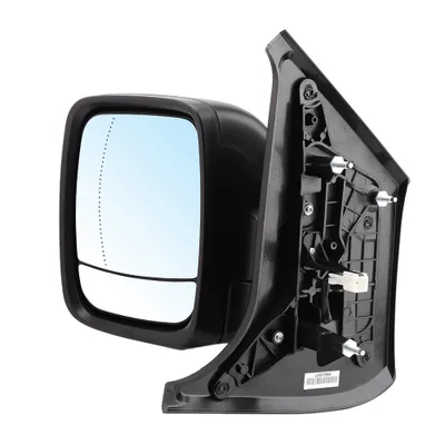 Zdjęcie produktu dla Elektryczne czarne lusterko wsteczne - odbłyśnik lewy, 4422962, pasuje do Renault Trafic 2014-