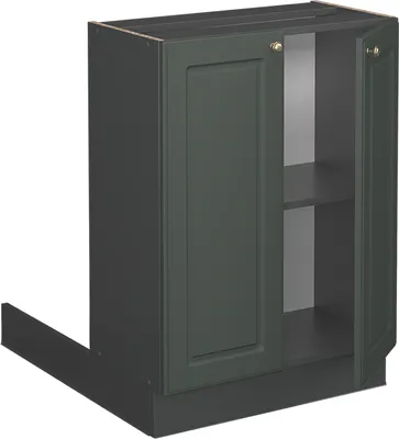 Produktbild von Kücheninsel Vicco Fame-Line Grün-Gold Landhaus 60 cm ohne Arbeitsplatte, Model 38594