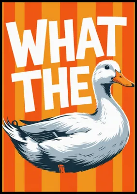 Produktbild von Plakat 70x100cm Motivationsaffirmation Retro Vintage Für das Wohnzimmer What The