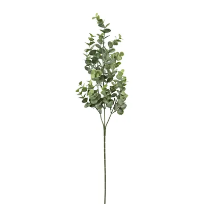 Produktbild von GASPER Eukalyptuszweig Grau-Grün 68 cm - Kunstblumen