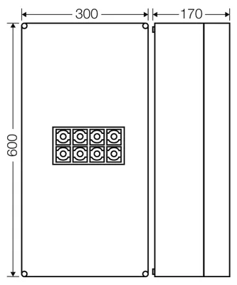 Immagine prodotto di HENSEL HENS scatola di giunzione per cavi K2404 4P.clamp 25-240qmm 3PH