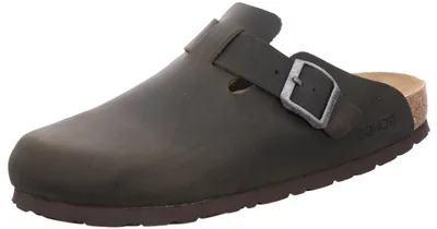 Produktbild von Rohde Herren Clog Pantolette Leder Schnalle bequem Grado 6698, Größe:40 EU, Farbe:Mehrfarbig