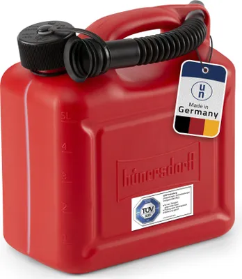 Produktbild von Kraftstoffkanister 5 Liter Benzinkanister, Dieselkanister rot