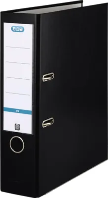 Produktbild von Elba Ordner A4, smart Pro, 8 cm breit, Kunststoff außen, schwarz