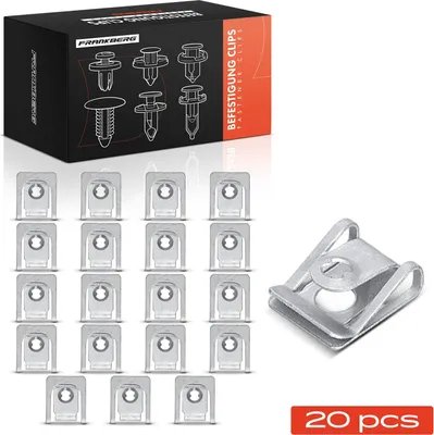 Produktbild von Frankberg 20x Befestigungsclips Unterboden für Audi A4 Avant 8K A5 8T A6 4G
