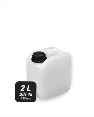 Produktbild von Leerkanister aus HD-PE, DIN 45, natur (2,0 Liter)
