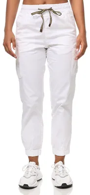 Productafbeelding van Tazzio Damen cargobroek, regular fit, model F600, wit, maat M