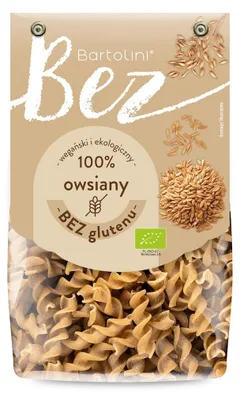 MAKARON (OWSIANY) ŚWIDERKI BEZGLUTENOWY BIO 250 g - BARTOLINI