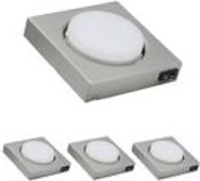 Productafbeelding van MILI 3-delige set inbouwspots, 9W, GX53, 4000K (daglicht), 230V, 520 lumen, ijzer, geborsteld