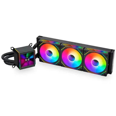 Produktbild von Lian Li GALAHAD II LCD SL-INF Prozessor Liquid cooling kit 36 cm Schwarz 1 Stück(e) (GA2ALCD36INB)