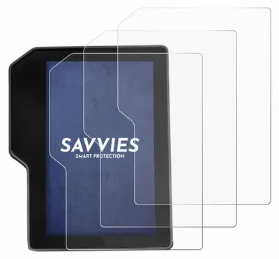 Produktbild von 6x Für Yamaha Tenere 700 / Rally 2025 Schutzfolie Savvies Displayschutz Display Schutz Folie Klar Transparent