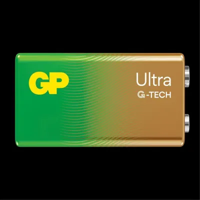 Zdjęcie produktu dla Gp Ultra Alkaliczna Bateria 9V, 1 Sztuka, 151434