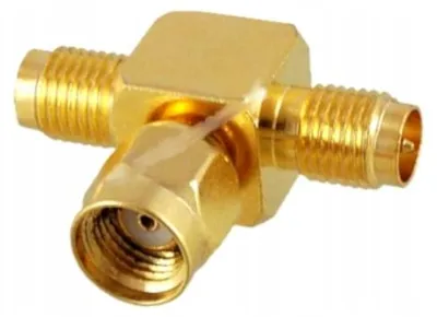 Image de Vitalco ES68 Adaptateur RSMA Prise Mâle 2x Prise