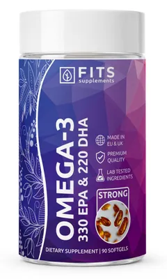 Obrázek produktu pro Omega-3 Strong 330 mg EPA a 220 mg DHA, 120 měkkých tobolek