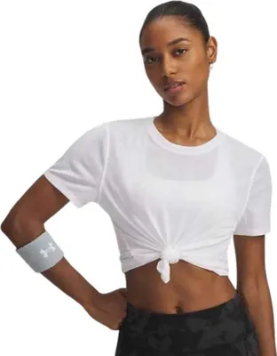 Productafbeelding van Under Armour Jacquard T-shirt met korte mouwen, model voor dames, maat M
