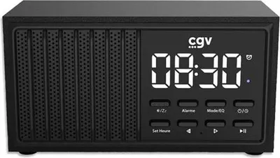 Zdjęcie produktu dla CGV BeBop FM Mini, Przenośny, Analogowy, FM, 87 - 108 MHz, 8 W, Czarny