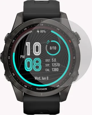 Produktbild von INF Gehärtetes Glas Displayschutzfolie für Garmin Fenix 7 (2er-Pack)