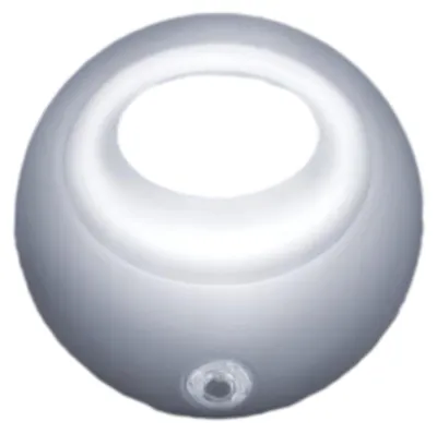 Obrázok produktu pre Nočné svetlo do zásuvky - biele - automatické s denným/nočným senzorom - pre deti/dospelých