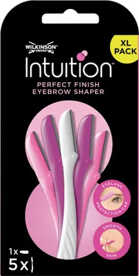 Produktbild von Wilkinson intuition perfect finish XL pack - Augenbrauenrasierer 5 Stück