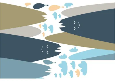 Immagine prodotto di Adesivi murali scandinavi per bambini di Devika, 120 x 180 cm