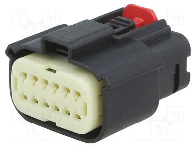 Produktbild von 1x Steckverbinder: Leitung-Leitung MX150 weiblich Stecker PIN: 12 33472-1206 Automot
