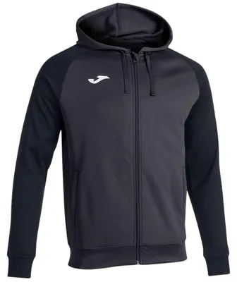 Produktbild von Joma Kapuzenjacke Academy Iv, Antrazith-Schwarz, Xl