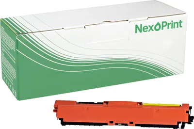 Produktbild von NexoPrint CE312A 126A Yellow Toner kompatibel mit HP Color LaserJet Pro CP1026Nw CP1027Nw CP1028Nw 1750 Seiten