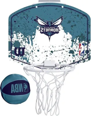 Produktbild von Famanu Mini-Basketballkorb NBA Team Mini Hoop - Charlotte Hornets