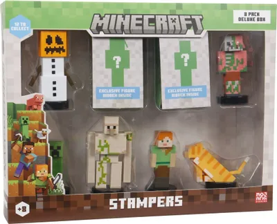 Image de Tampon Minecraft - 8 paquets Boîte de luxe