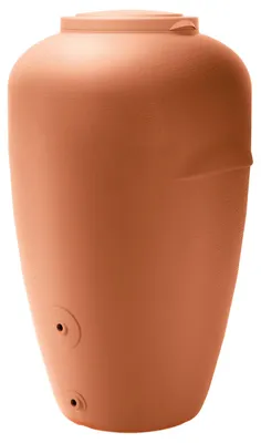 Produktbild von Regentonne Amphore BOLOGNA 440 L terracotta inkl. Hahn