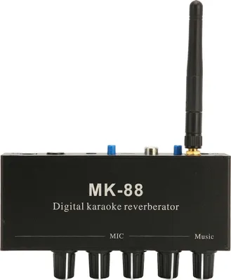Obrázok produktu pre Karaoke mixér, Karaoke Reverberator, Bezdrôtový Karaoke mixér, Karaoke Reverber, Digitálny Karaoke Reverberator, Zvukový zosilňovač Karaoke