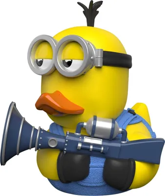 Immagine prodotto di Minions - "TUBBZ" Anatra di gomma che emette rumori flatulenti, "Kevin" CD1028 (taglia unica) (giallo)