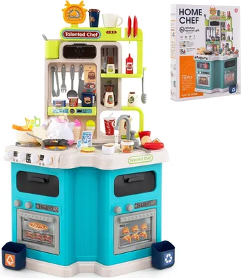 Produktbild von Spielküchen-Set für Kinder mit Licht und Sound, 75 Teile