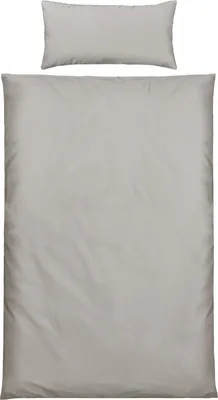 Produktbild von Erwin Müller Bettwäsche Günzburg" hellgrau 1x 155x220 cm + 1x 40x80 cm"