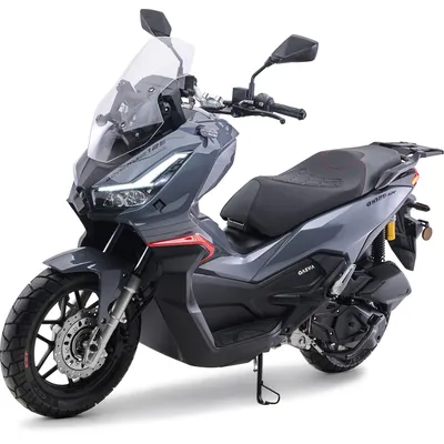 Produktbild von Motorroller 125 ccm Burnout QS125 ADV Grau (Desert)
