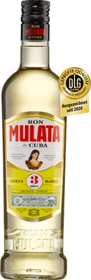 Produktbild von Ron Mulata Carta Blanca 3 Años
